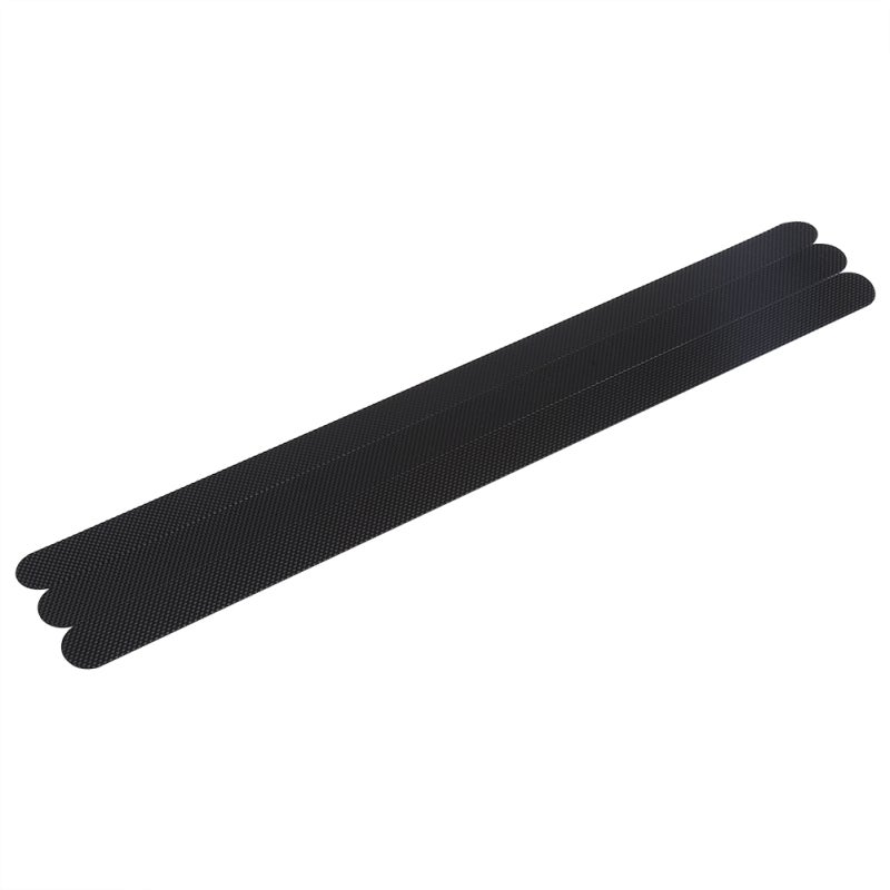 Anti Slip Tape: Black PEVA Material, Waterproof Wear Resistant, Self-Adhesive Easy To Apply - Concave Convex Surface Design, Non Slip Strips for Bathroom, Stairs, Decking, Indoor Outdoor Use - Image 3