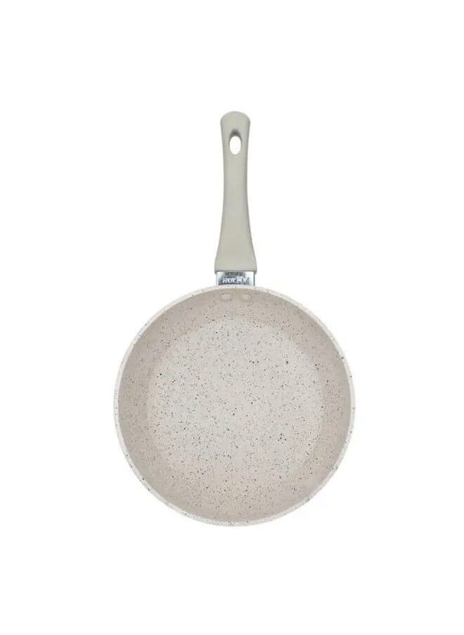 Rocky - Rocky Creamy Granite Frying Pan 18cm - Image 1