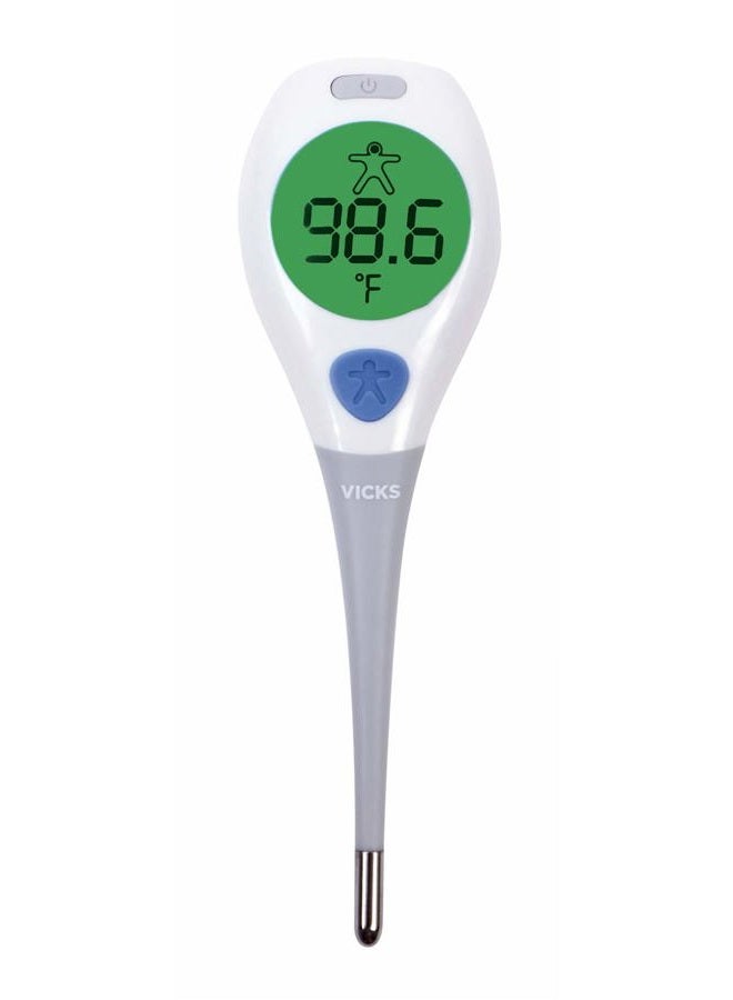 Vicks RapidRead Digital Thermometer – Accurate, Color Coded Readings in 2 Seconds - Digital Thermometer for Oral, Rectal or Under Arm Use - Image 1