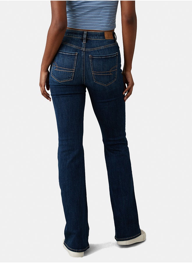 American Eagle بنطلون جينز AE Next Level Super High-Wisted Flare  - Image 2