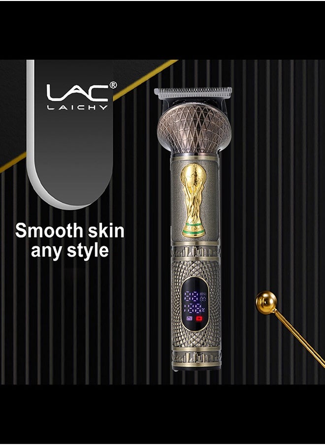 LAC LAICHY - Mens Hair Clippers Cord Cordless Hair Trimmer Professional Haircut Kit for Men Rechargeable LED Display - Image 1