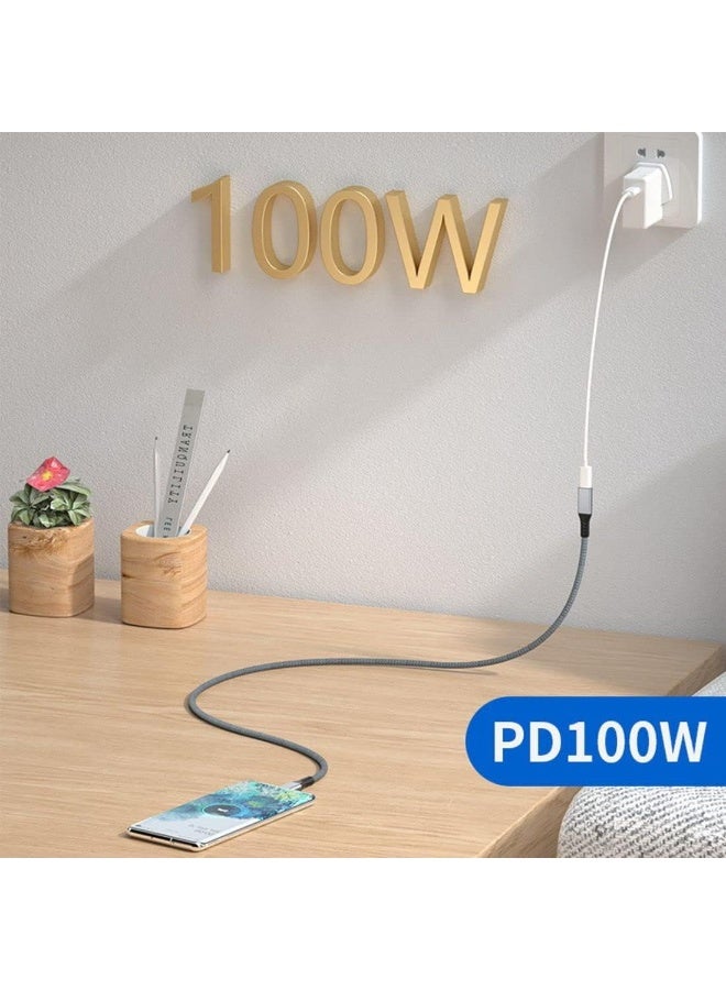 كابل تمديد USB C - سرعة نقل 40 جيجابت/ث - شحن سريع 100 واط وجودة عرض 8K - عملي ومتين للاستخدام اليومي - Image 2