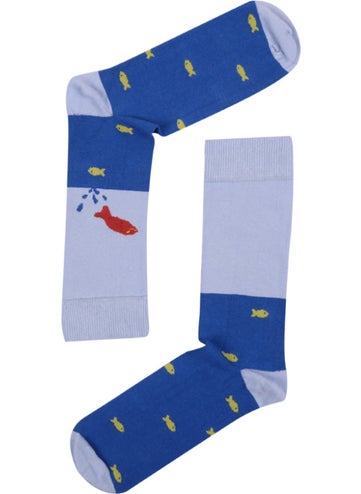 The Socks Company The Sock Company Individualism Patterned Mixed Men's Socks 15KDCR120E  - Image 1