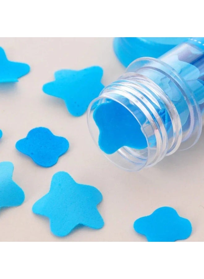 Scented star-shaped paper soap – travel tube (package of 6 different fruit scents) - Image 5