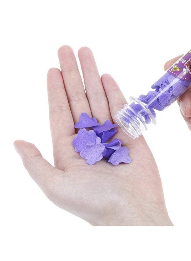 Scented star-shaped paper soap – travel tube (package of 6 different fruit scents) - Image 2