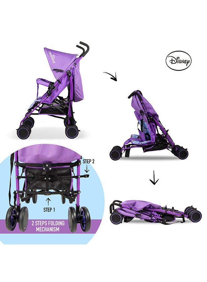 Disney Frozen 2 Lightweight Adventure Stroller With Storage Cabin - Image 3