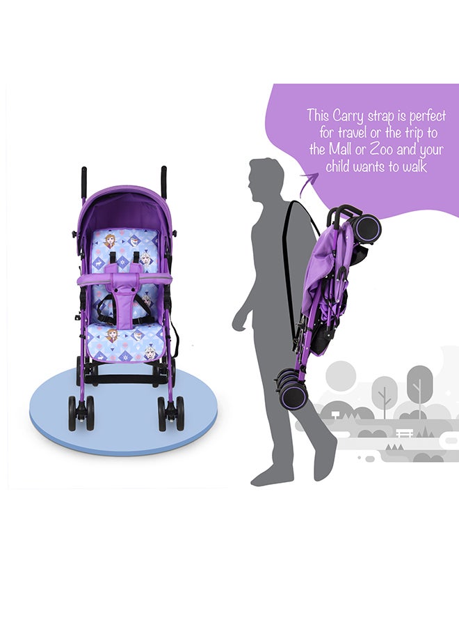 Disney Frozen 2 Lightweight Adventure Stroller With Storage Cabin - Image 2