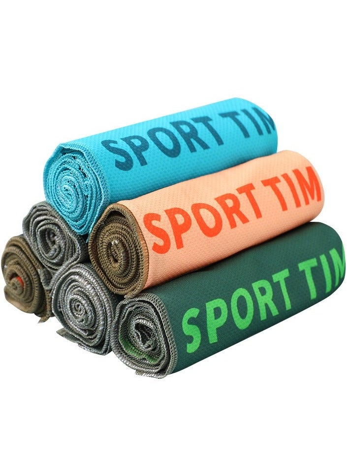 Generic Cooling Sport Towel, Cold Technology Fabric Towel, Cold Breathable Towel, Chilly Rags for Neck Sweat Towels for Gym Yoga Golf Tennis, Workout Towel, 100*30CM - Image 2