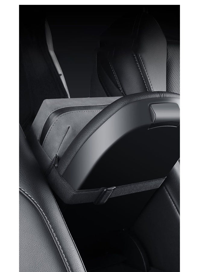 Car Tissue Holder for 120 Standard Tissue Vehicle Seat Extra Large Suede Tissue Box Cover Napkin Box - Image 4