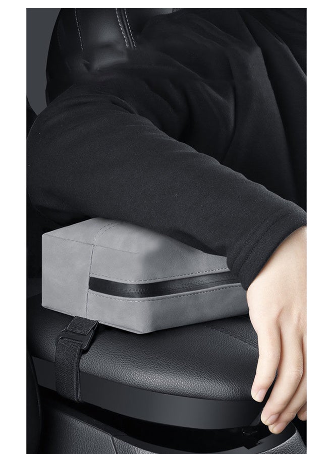 Car Tissue Holder for 120 Standard Tissue Vehicle Seat Extra Large Suede Tissue Box Cover Napkin Box - Image 5