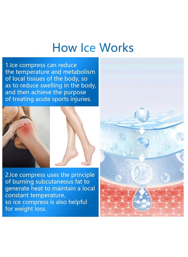 Oasisgalore Green Ice Cube Face Roller, Brightens Skin & De-Puffs Eyes, Reusable Cryotherapy Tool for Face and Neck.  - Image 5