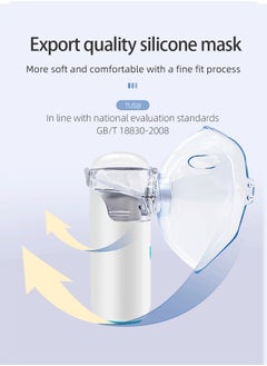 Fazza Ultrasonic Mesh Nebulizer for Children Men Women Mini Handheld Portable Steam Humidifier for Home and Travel, ZH-N3  - Image 4