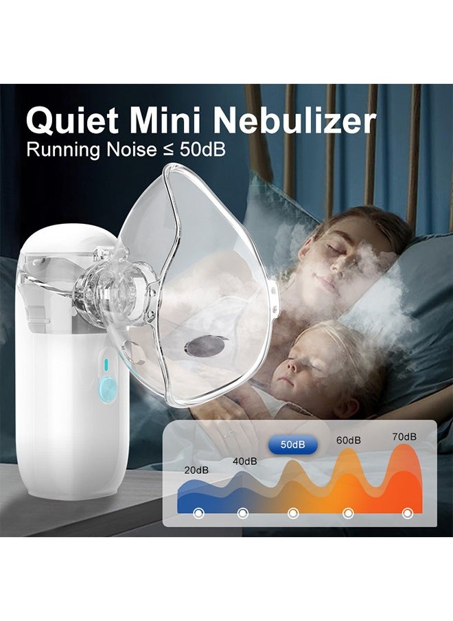 Fazza - Ultrasonic Mesh Nebulizer for Children Men Women Mini Handheld Portable Steam Humidifier for Home and Travel, ZH-N3 - Image 1