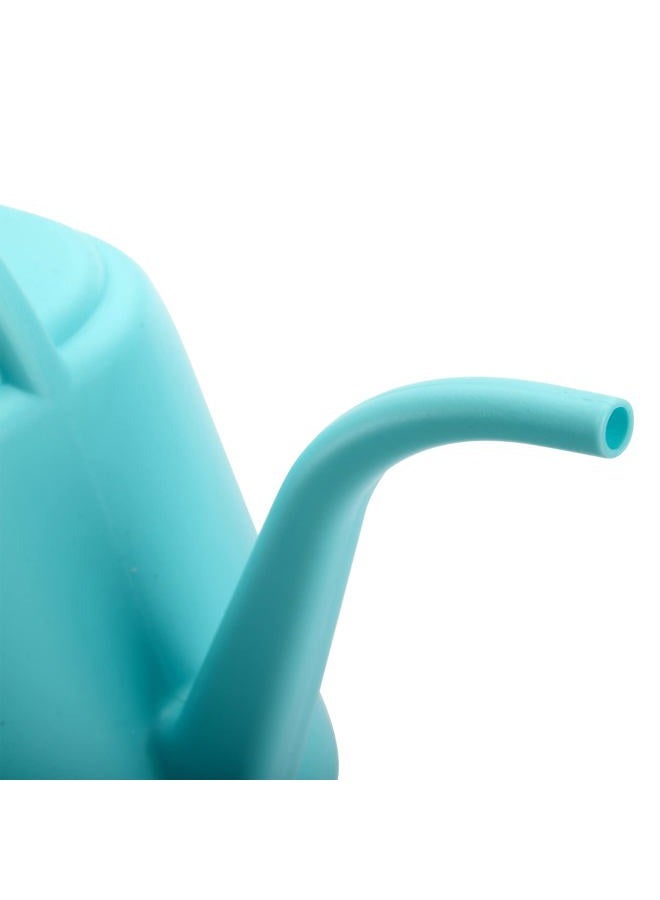 Fasmov 1-Gallon Plastic Watering Can with Comfortable Handle, Garden Watering Cans Long Spout for Indoor Outdoor Watering Plants, Bright Blue - Image 3