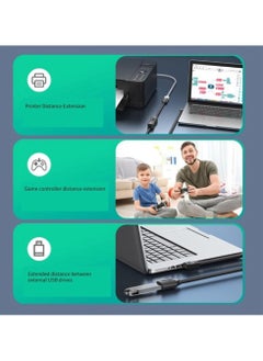 CMGTYYD USB3.0 Extension Cable with Power Button 5Gbps Data Transfer Male to Female Extend Cord 3.3ft for Keyboard PowerSwitch  - Image 3