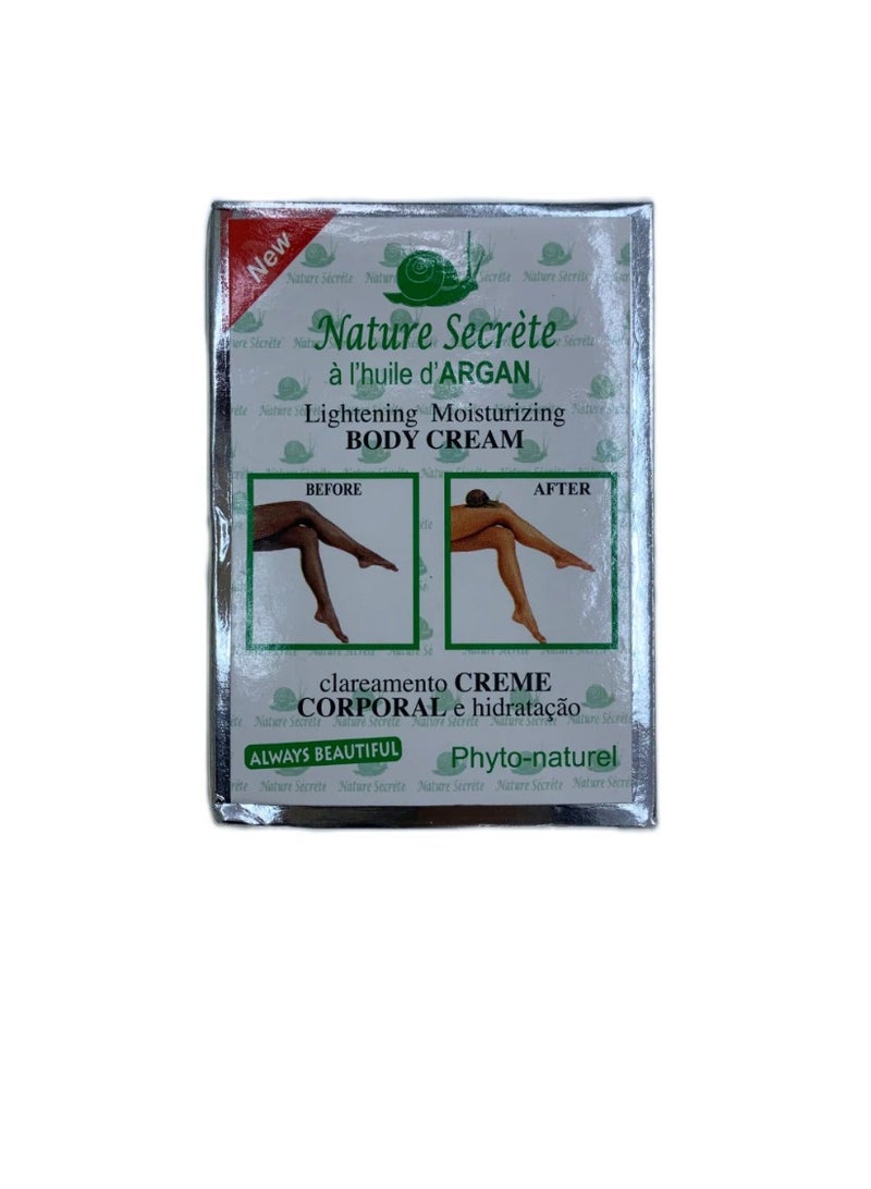 Nature Secrete Nature Secret Lightening Moisturizing Body Cream With Argan Oil - Image 1