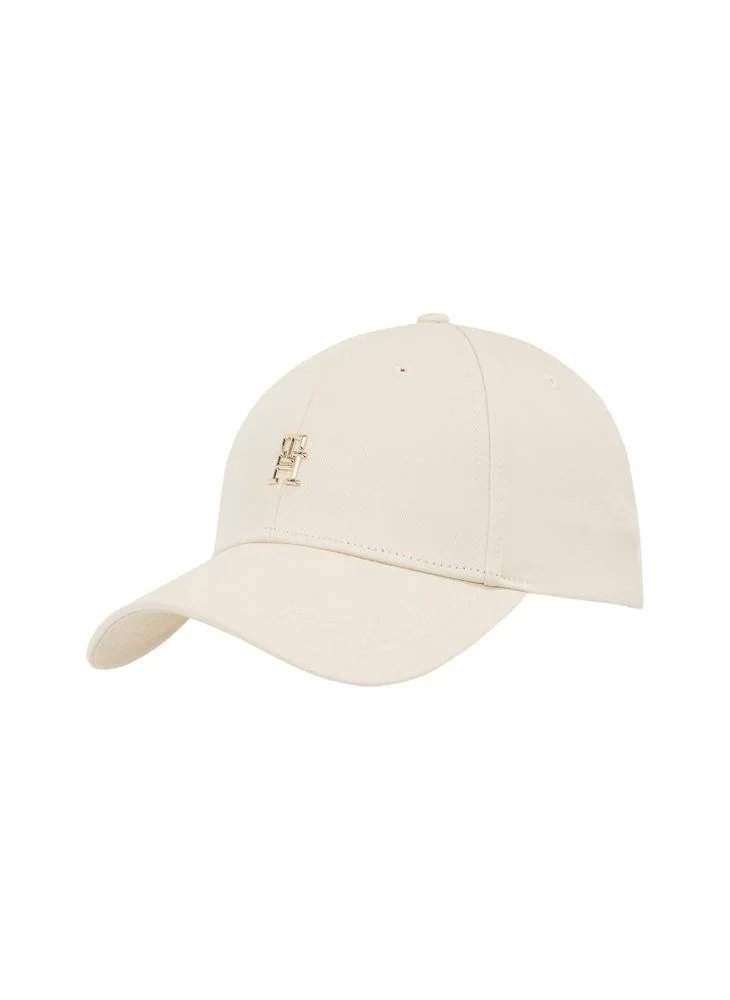 تومي هيلفيغر Logo Detailed Curved Peak Caps