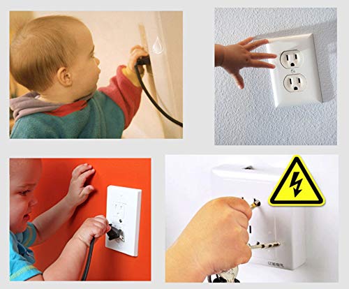 Vmaisi 62 Pieces Outlet Covers ChildProof Plug Protector - Baby Proofing Electrical Safety Outlet Plugs - Image 5