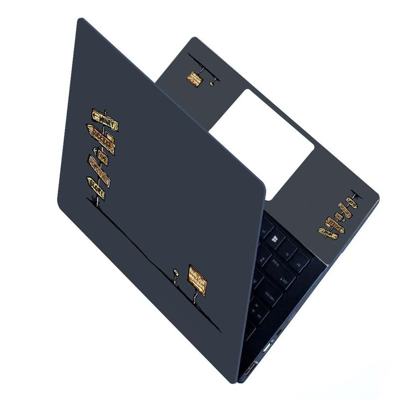 BAEYE Full Laptop Skin Stickers HD Quality Sticker for Laptops Upto 15.6" (Dustproof|Waterproof|Scratchproof|Reusable) - BE Comic FL - Image 1