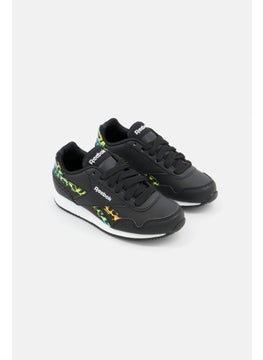 Reebok Toddlers Girl Royal Cl Jog Lace Up Running Shoes, Black Combo  - Image 1