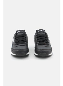 Reebok Toddlers Girl Royal Cl Jog Lace Up Running Shoes, Black Combo  - Image 3