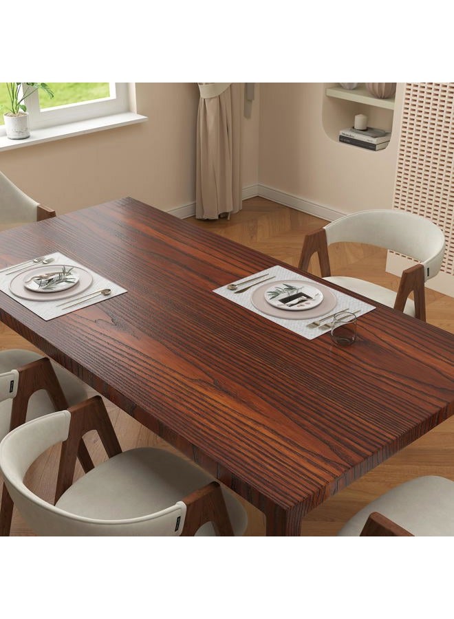 ICOOP Wood Wallpaper Peel and Stick Wood Contact Paper Textured Contact Paper for Countertops Drawers Vintage Wallpaper for Bathroom Kitchen Vinyl Peel and Stick Cabinet Covering Desk Wrap 15.8"×120" - Image 3
