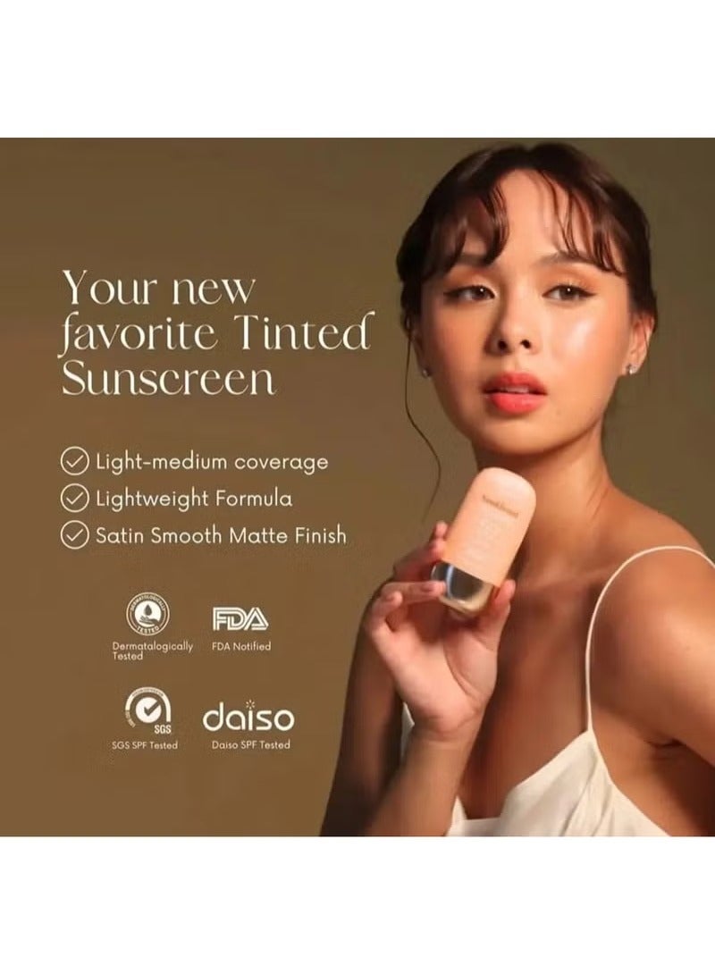 Bare Face Sunkissed - Tinted Sunscreen SPF 50 PA++++, 50g - Image 2
