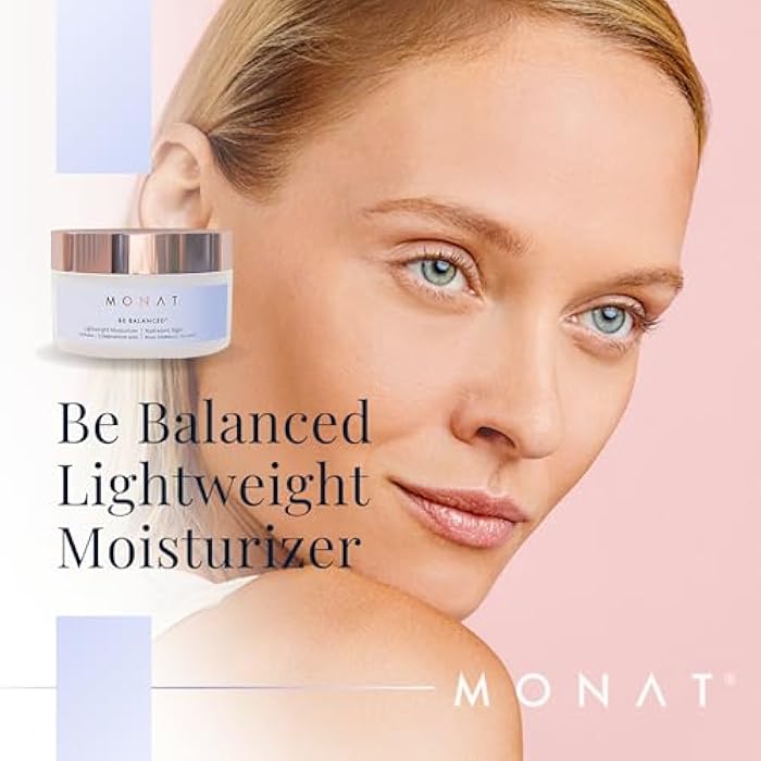 MONAT Be Balanced Lightweight Moisturizer - Restoring & Smoothing Hydrating Face Moisturizer with Hyaluronic Acid. Light Moisturizer Face Cream for Daily Skincare Routine - Net Wt. 45 ml / 1.52 fl oz - Image 2