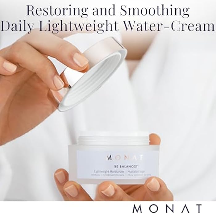 MONAT Be Balanced Lightweight Moisturizer - Restoring & Smoothing Hydrating Face Moisturizer with Hyaluronic Acid. Light Moisturizer Face Cream for Daily Skincare Routine - Net Wt. 45 ml / 1.52 fl oz - Image 3