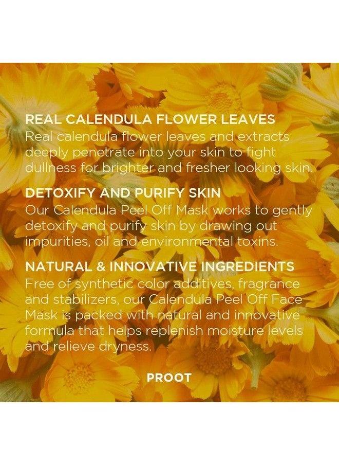 Calendula Peel Off Mask | With Herbal Infused Brightening Serum | Formulated With Real Calendula Flower Leaves And Extracts | Korean Skin Care Vegan Crueltyfree | 3.38 Oz - pzsku/Z3CC44EF9E6565198D9CDZ/45/_/1686396934/cc65990d-0cad-490f-afc7-5221d15c1a92