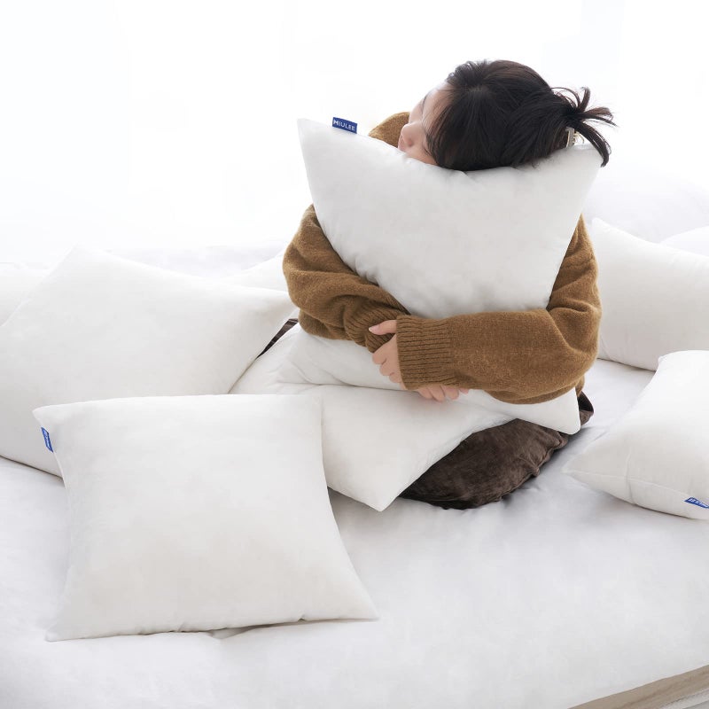 MIULEE MIULEE 16x26 Pillow Inserts Set of 2  Rectangle Decorative Throw Pillow Premium Fluffy Lumbar Pillow Forms Sham Stuffer for Living Room Sofa Couch Bed  - Image 5