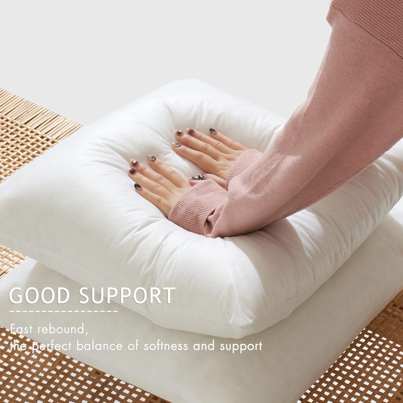MIULEE MIULEE 16x26 Pillow Inserts Set of 2  Rectangle Decorative Throw Pillow Premium Fluffy Lumbar Pillow Forms Sham Stuffer for Living Room Sofa Couch Bed  - Image 3