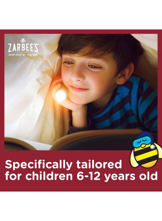 Zarbee's Kids All-In-One Nighttime Cough For Children 6-12 With Dark Honey, Turmeric, B-Vitamins & Zinc, #1 Pediatrician Recommended, Drug & Alcohol-Free, Grape Flavor, 4Fl Oz - Image 3
