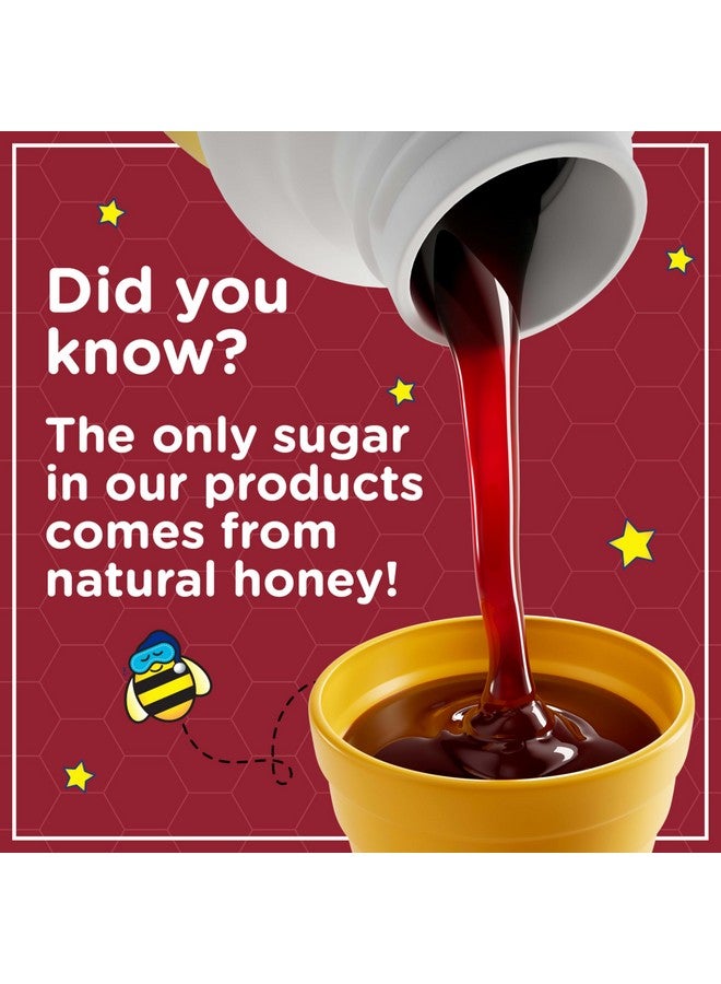 Zarbee's Kids All-In-One Nighttime Cough For Children 6-12 With Dark Honey, Turmeric, B-Vitamins & Zinc, #1 Pediatrician Recommended, Drug & Alcohol-Free, Grape Flavor, 4Fl Oz - Image 4