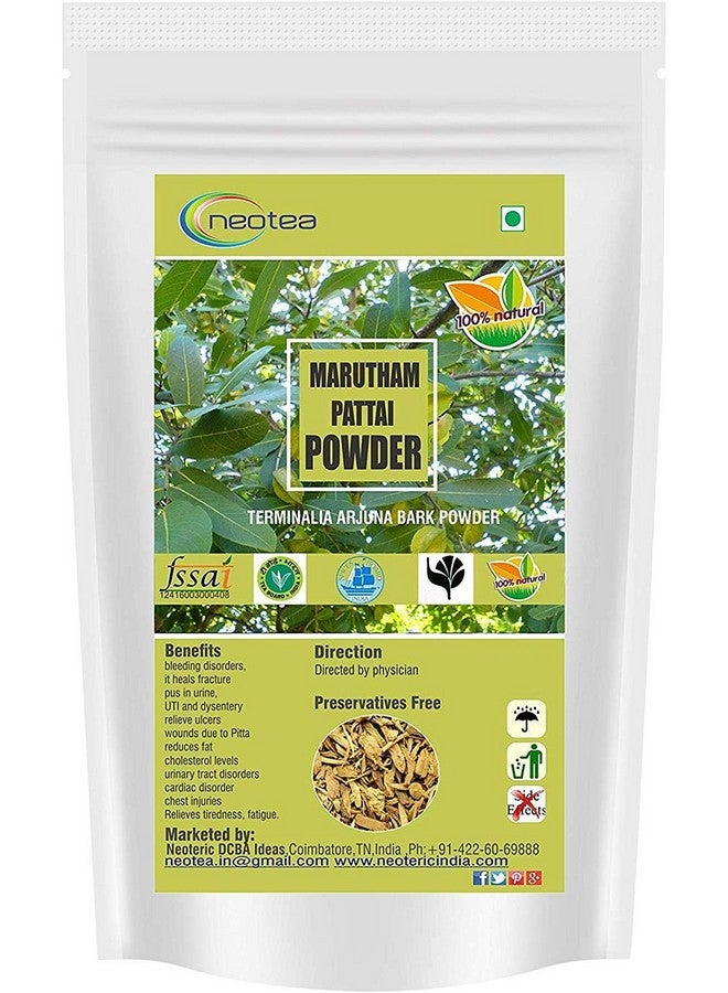 neotea Marutham Pattai Powder | Organic Arjuna Bark Powder | Terminalia Arjuna | Ayurvedic Heart Health Powder 300 GM - Image 1