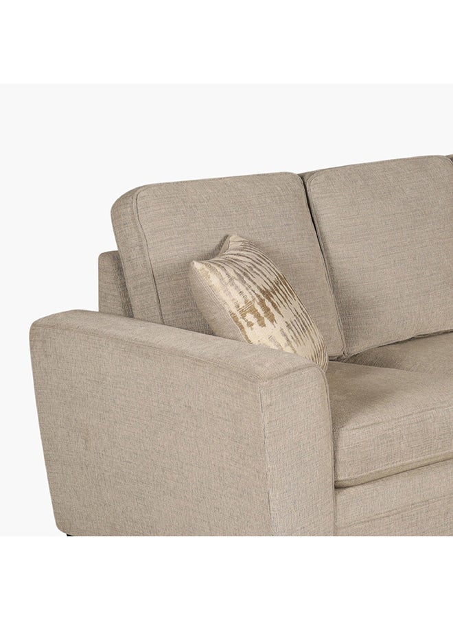 Home Box أريكة قماشية مكونة من 3 مقاعد من ماسكو مع 2 وسائد 87 x 95 x 168 سم  - Image 4