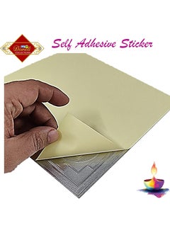 Uniq UNIq Diwali 24 K Gold Foil Plated Self Adhesive 3D RangoliHome DecorDiwaliGift for HomeInterior HandcraftedFloor StickersWall StickersFloor Decoration3D Look  - Image 4