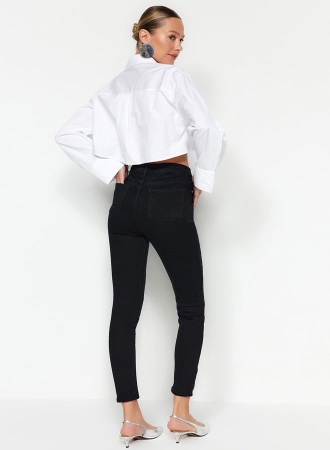 trendyol Black High Waist Jegging Jeans - Image 3