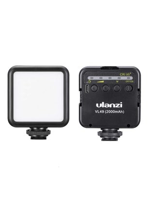 LED Camera Light ULANZI VL49 Pocket LED Video Light Rechargable 2000mAh 5500K LED Fill Light w Cold Shoe LED Panel Lamp Compatible with Camera DJI Osmo Pocket Osmo Action 3 Gopro Hero 8/7/6/5 - pzsku/Z3CC4964A1176ED7AB4BDZ/45/_/1668769440/e4e8ca89-bf6d-4f7e-b3d6-e147fb3e10e9