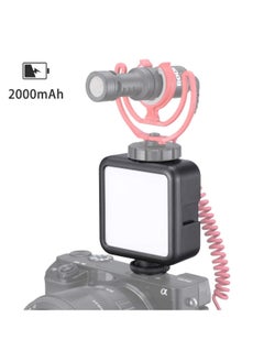 Ulanzi LED Camera Light ULANZI VL49 Pocket LED Video Light Rechargable 2000mAh 5500K LED Fill Light w Cold Shoe LED Panel Lamp Compatible with Camera DJI Osmo Pocket Osmo Action 3 Gopro Hero 8/7/6/5  - Image 2