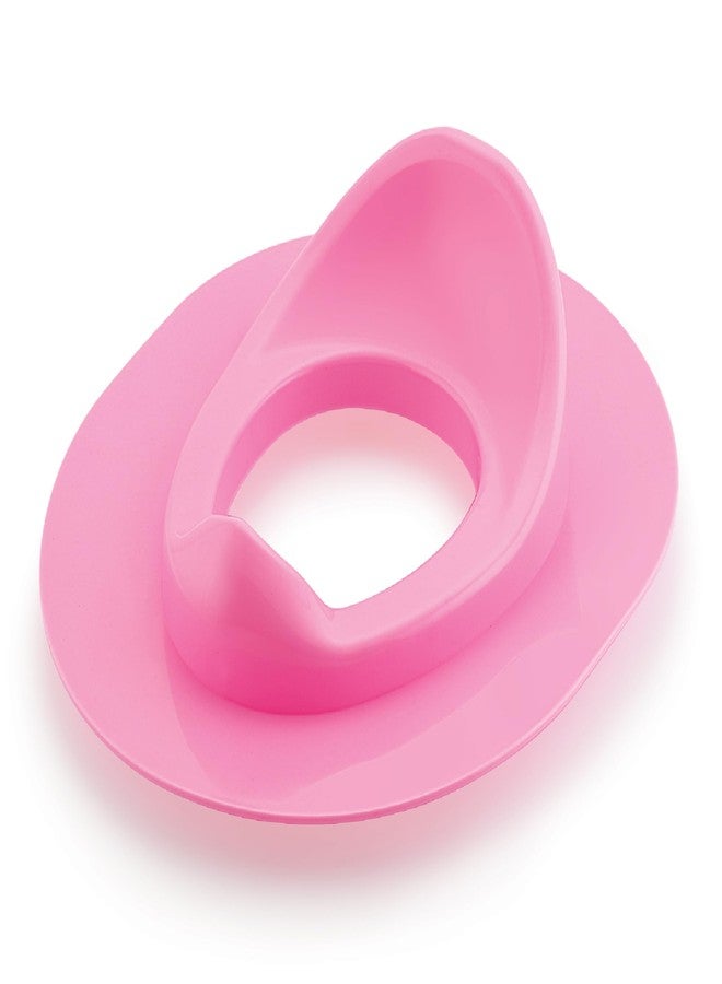MOLTRES - Baby Potty Toilet Seat for baby Kids Boys And Girls Potty Training, Fits Round & Oval Toilets, Non-Slip with Splash Guard Potty Seat (Pink) - Image 1