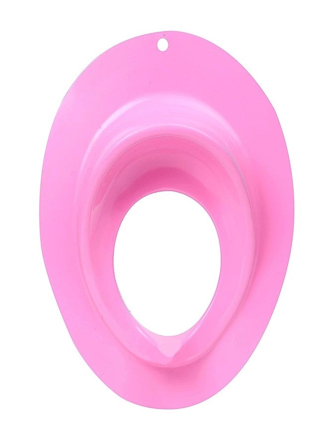 MOLTRES - Baby Potty Toilet Seat for baby Kids Boys And Girls Potty Training, Fits Round & Oval Toilets, Non-Slip with Splash Guard Potty Seat (Pink) - Image 3