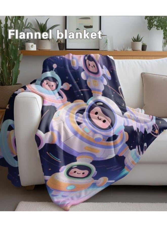 عام Wisdom Fairy (أحدث) بطانية رقيقة من الفانيلا (دافئة ومريحة، ومناسبة للنوم، واستخدام اللعبة، وإزالة الغبار والرمل) 150 سم * 200 سم - 76 - Image 4