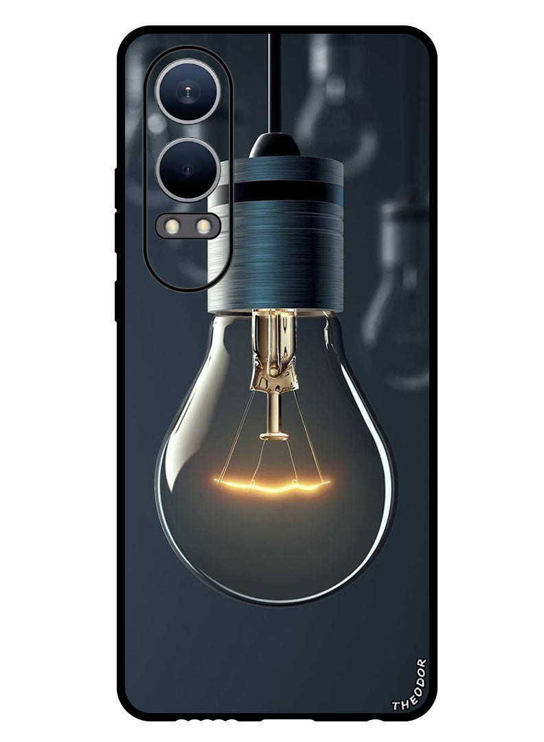 Theodor Protective Case Anti Scratch Shock Proof Bumper Cover For Oppo K12x (China) Light Bulb - Image 1