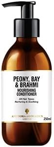 Amphora Aromatics Peony Bay and Brahmi Conditioner 250ml Glass