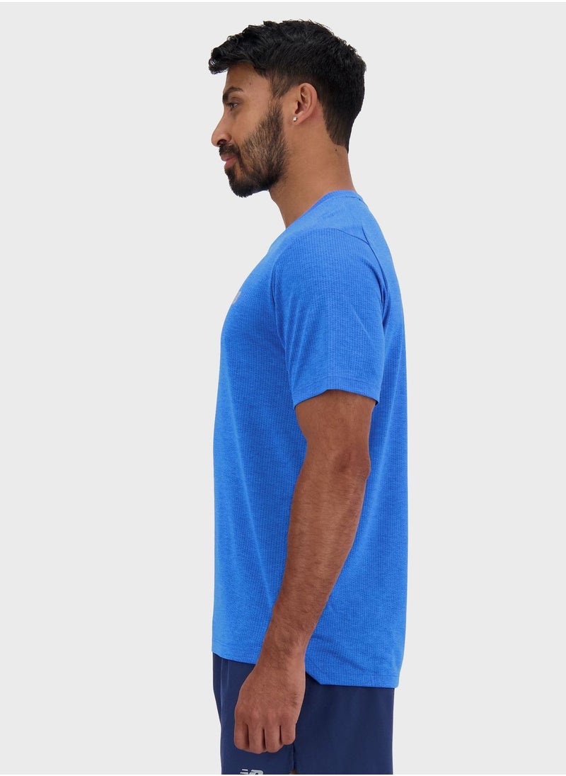 New Balance - Athletics Run T-Shirt - Image 1