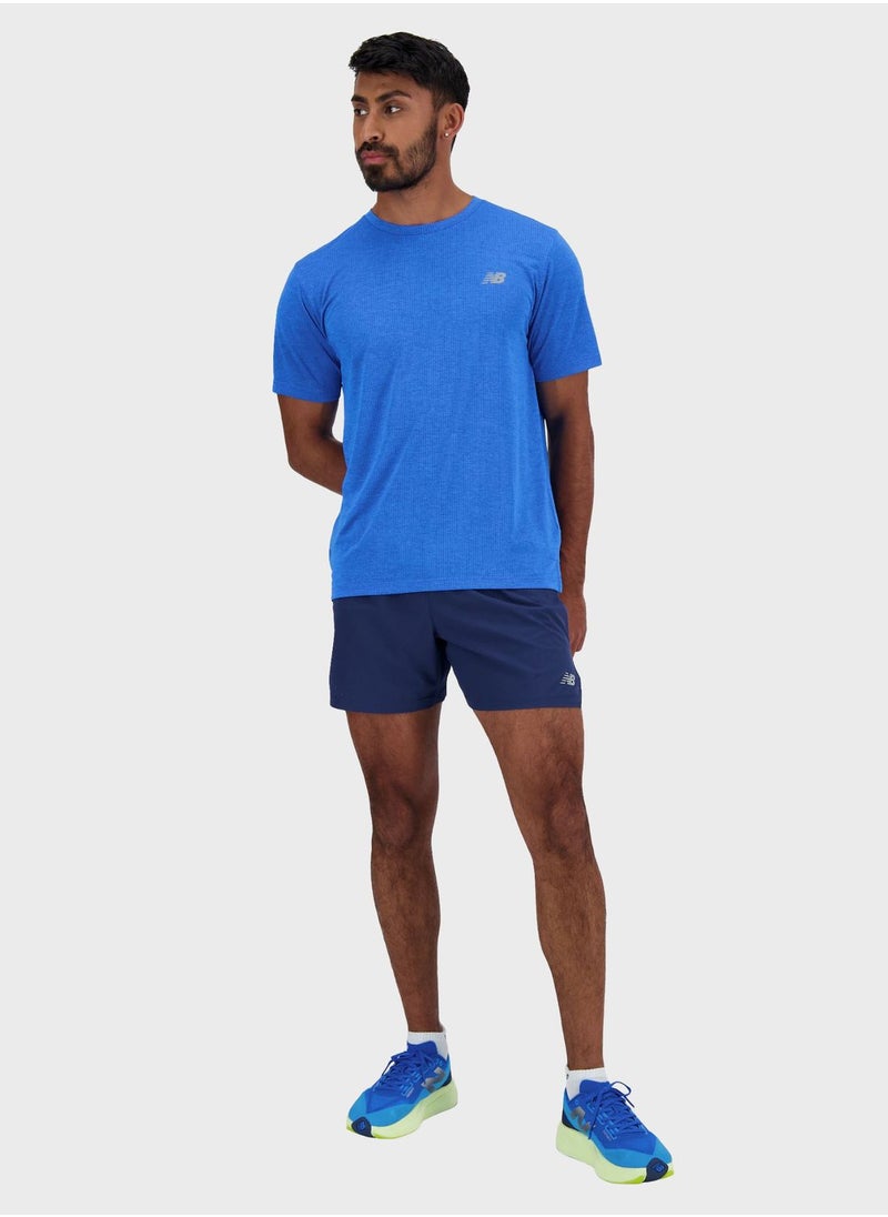 New Balance - Athletics Run T-Shirt - Image 1