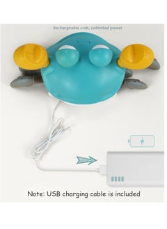 Haidue New Creative Electric Runaway Crab Baby Educational Toddler Toy Interactive Escaping Toy With LED And Music  - Image 5