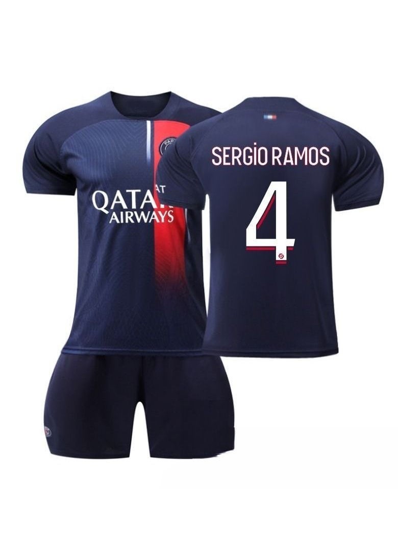 Generic Two-piece set Paris Saint-Germain #4 Jersey, new edition, team jersey. 