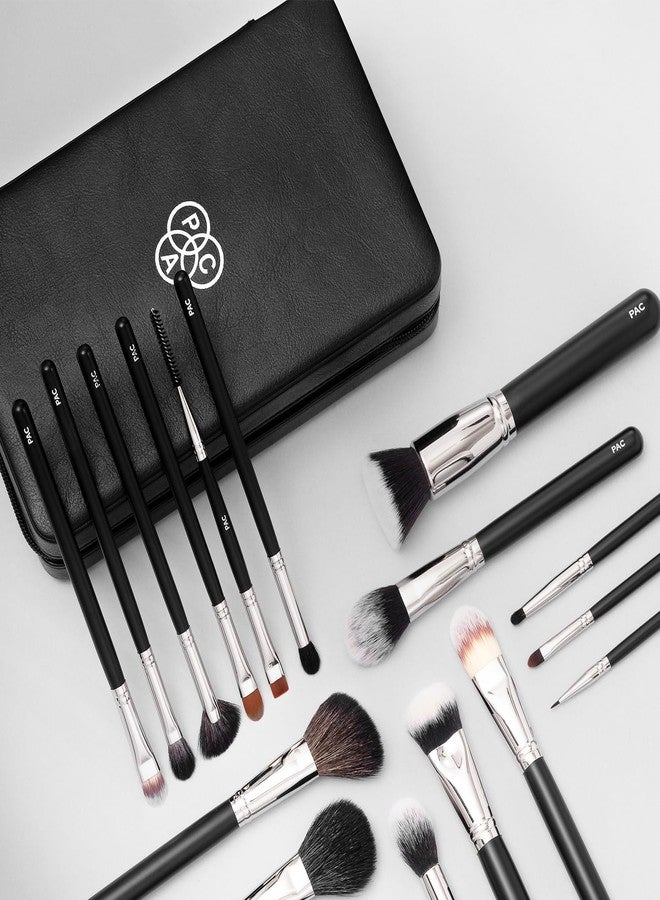 باك مجموعة أدوات التجميل الأساسية من PAC | مجموعة أدوات تجميل للمبتدئين والهواة، خفيفة الوزن، بمقابض مريحة، وحافظة صلبة، وحقيبة للفرش - Image 3